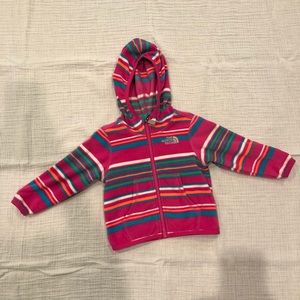 North Face infant’s fleece hoodie